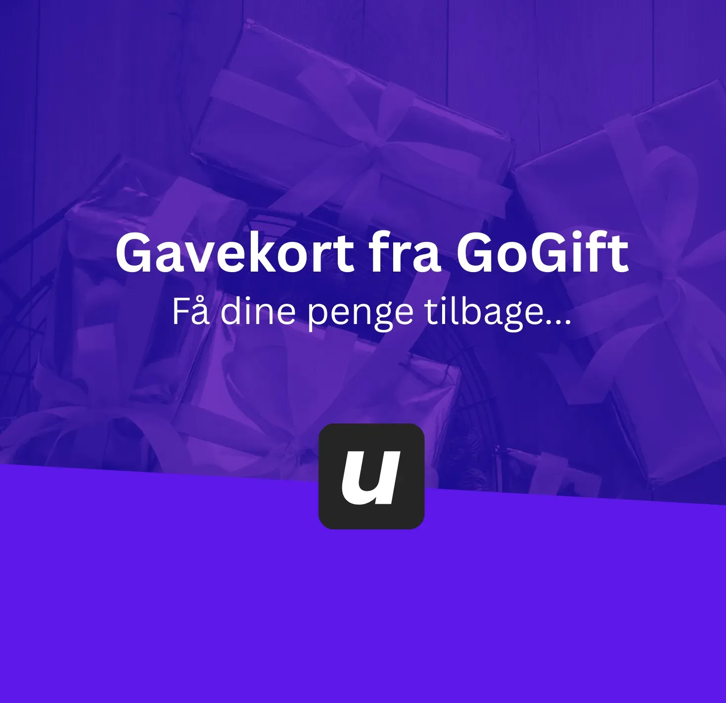 Kontante pengesedler – udbetal GoGift gavekort