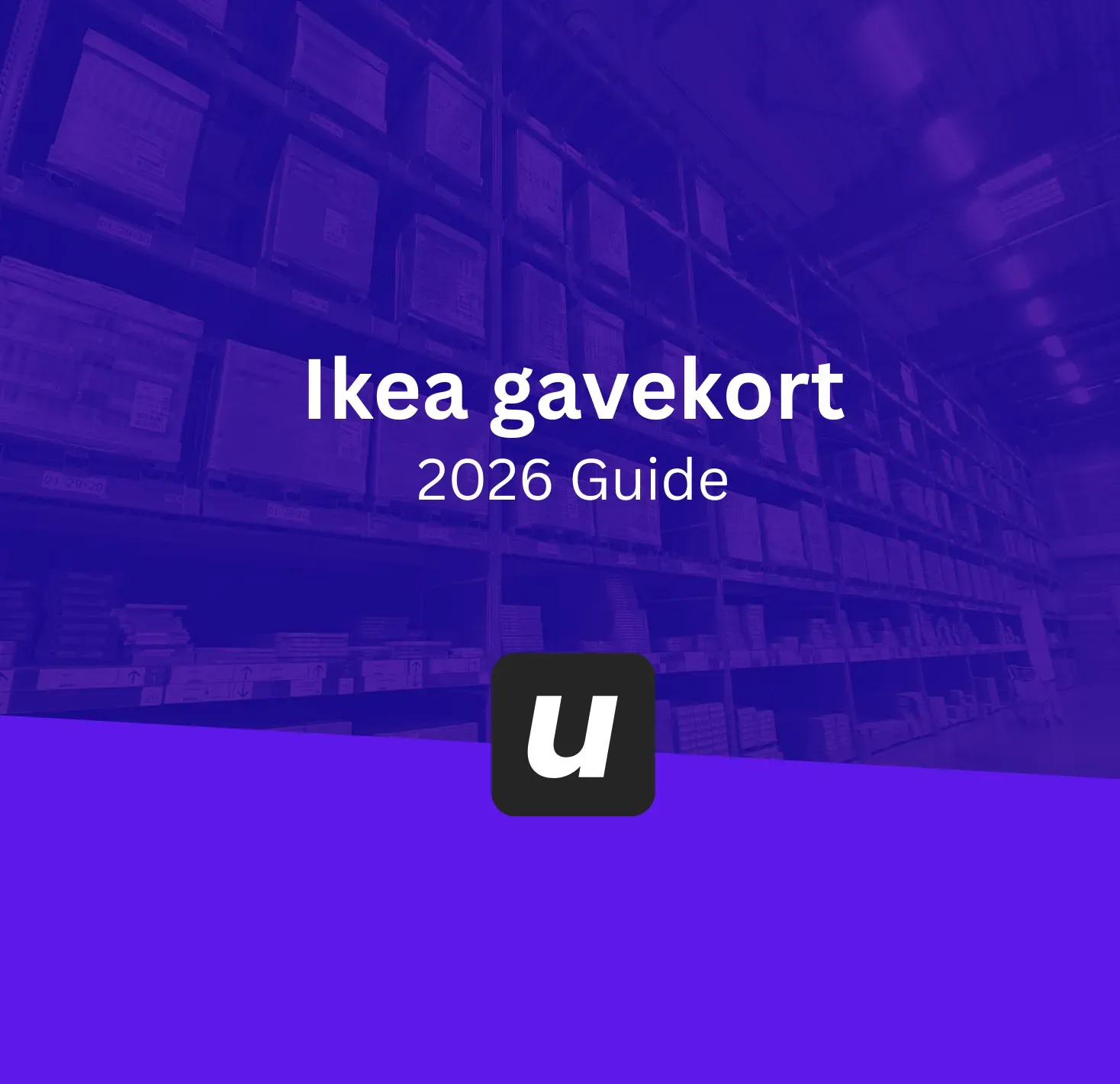 Kontante pengesedler – udbetal IKEA gavekort